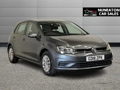 Used VW Golf VII S 125 HP (91 kW) 2018 Grey Hatchback