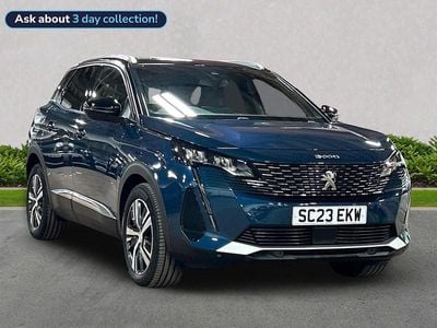 Begagnad Peugeot 3008 Allure+ 131 HK (96 kW) 2023 Blå SUV