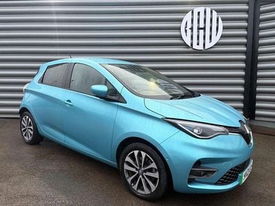 Used Renault Zoe GT-Line 100 kW (136 HP) 2021 Blue Hatchback