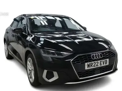 Used Audi A3 Sport 150 HP (110 kW) 2022 Black Sedan