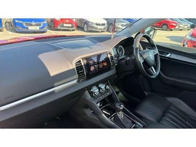 Second-hand Skoda Karoq 150 CP (110 kW) 2020 Roșu SUV