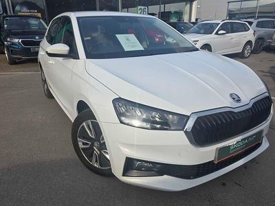 Used Skoda Fabia Comfort 70 HP (51 kW) 2022 White Hatchback