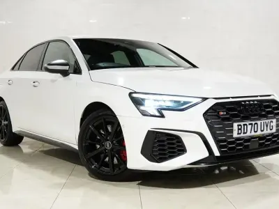 Used Audi S3 310 HP (228 kW) 2020 White Sedan