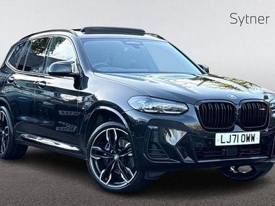 Black Used 2022 BMW X3 Performance SUV | £39,000 (A bit pricey)