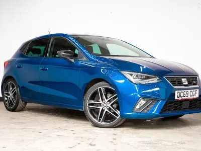 Used Seat Ibiza FR Sport 95 HP (69 kW) 2020 Blue Hatchback