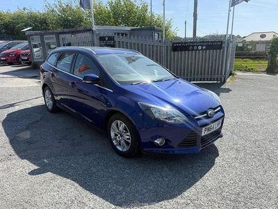 Used Ford Focus Titanium 125 HP (91 kW) 2014 Blue Estate
