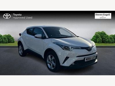 White Used 2017 Toyota C-HR SUV | £11,039 (A bit pricey)