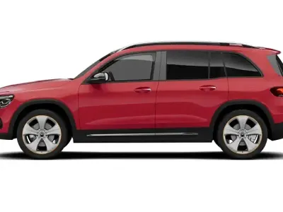 Used Mercedes GLB200 AMG line 163 HP (119 kW) 2021 Red SUV