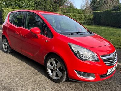 Used Vauxhall Meriva 2014 Red MPV