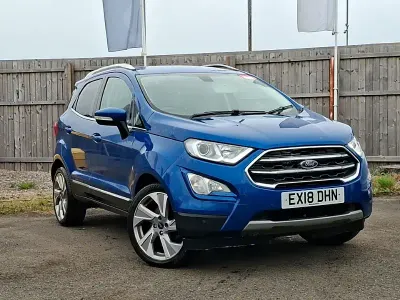 Used Ford Ecosport Titanium 2018 Blue SUV