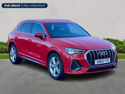 Begagnad Audi Q3 S-Line 187 HK (137 kW) 2019 Röd SUV