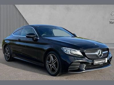 Used Mercedes C200 AMG line 180 HP (132 kW) 2023 Black Coupe