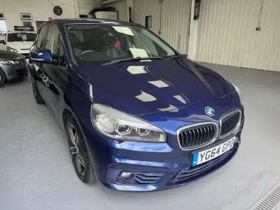 Used BMW 218 Sport Line 136 HP (100 kW) 2014 Blue