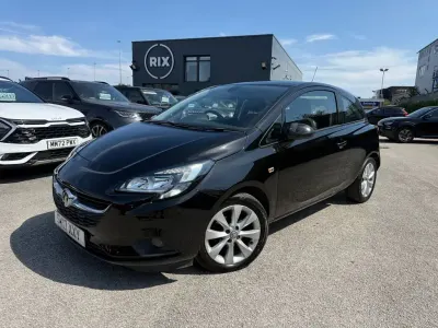 Used Vauxhall Corsa 75 HP (55 kW) 2017 Black Hatchback