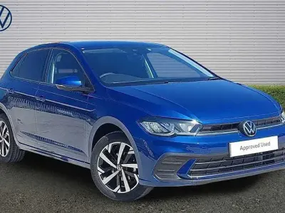 New VW Polo Match 95 HP (69 kW) 2026 Blue Hatchback