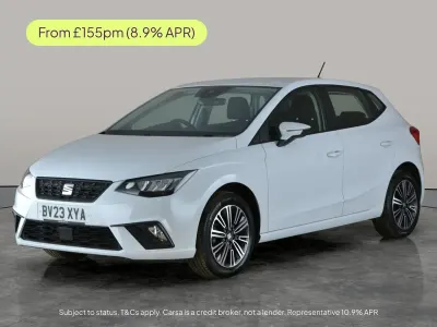 Begagnad Seat Ibiza SE Technology 95 HK (69 kW) 2023 Vit Halvkombi