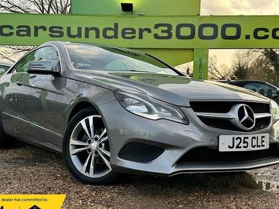 Begagnad Mercedes E220 SE 2014 Silver Sportkupé