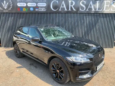 Used Jaguar F-Pace R-Sport 180 HP (132 kW) 2019 Black SUV