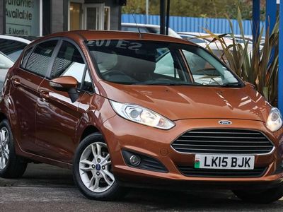 Used Ford Fiesta Zetec 2015 Brown Hatchback