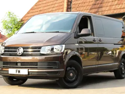 Used VW T6 SE 204 HP (150 kW) 2018 Brown Van
