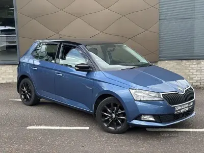 Used Skoda Fabia Colour Edition 60 HP (44 kW) 2021 Blue Hatchback