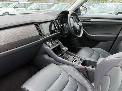 Used Skoda Kodiaq SE L Executive 150 HP (110 kW) 2024 Blue SUV