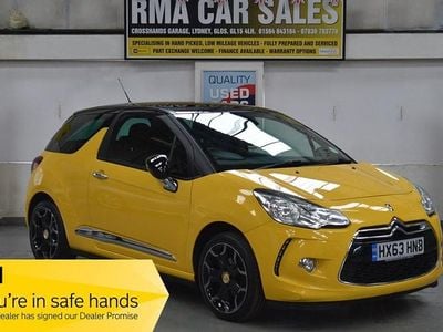 Yellow Used 2013 Citroën DS3 Hatchback | £4,495 (Expensive)