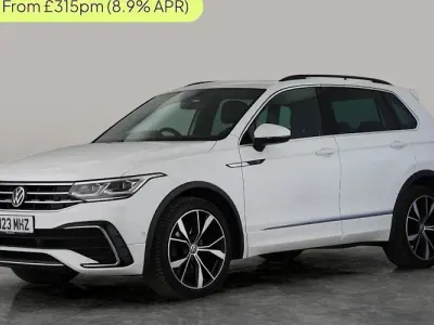 Używany VW Tiguan R-line 150 KM (110 kW) 2023 Biały SUV