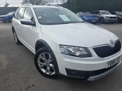 Używany Skoda Octavia Scout 4x4 135 KM (99 kW) 2016 Biały Hatchback