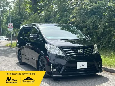 Used Toyota Alphard Edition-S 159 HP (116 kW) 2008 Black MPV