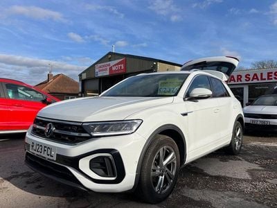 Used VW T-Roc R-line 2023 White SUV