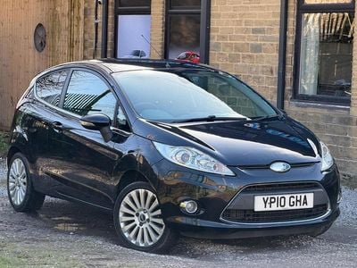 Used Ford Fiesta Titanium 2010 Black Hatchback