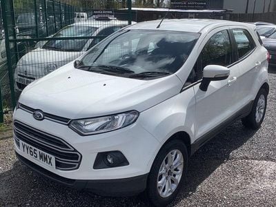 Used Ford Ecosport Zetec 112 HP (82 kW) 2015 White SUV