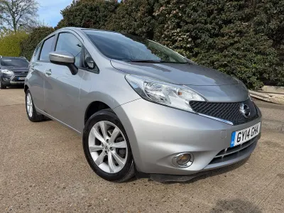 Used Nissan Note Acenta Premium 98 HP (72 kW) 2014 Silver Hatchback
