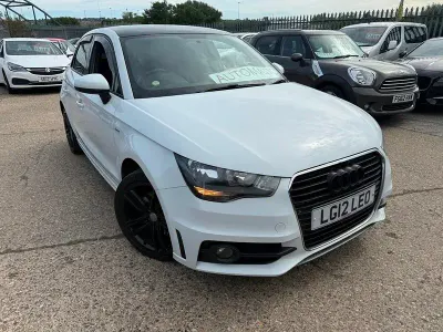 Used Audi A1 Sportback S-Line 185 HP (136 kW) 2012 White Hatchback