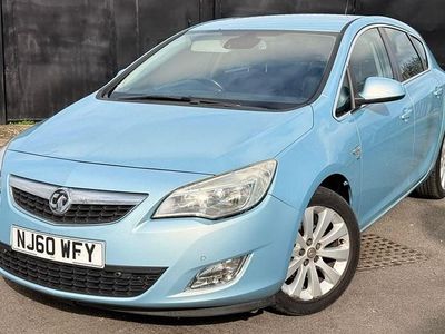 Used Vauxhall Astra 115 HP (84 kW) 2010 Blue Hatchback
