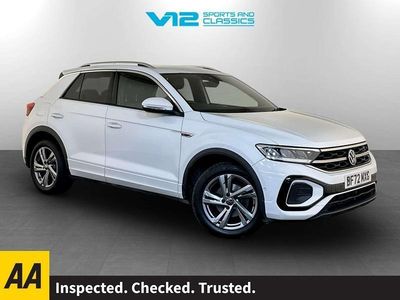 White Used 2022 VW T-Roc R-line SUV | £15,695 (Fair price)