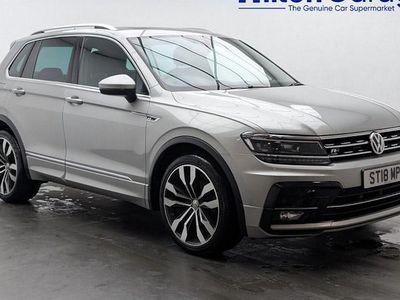 Used VW Tiguan R-line 150 HP (110 kW) 2018 Silver SUV