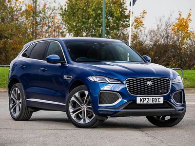 Blue Used 2021 Jaguar F-Pace R-Dynamic SUV | £32,498 (A bit pricey)