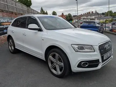 Used Audi Q5 S-line plus 190 HP (139 kW) 2016 White SUV
