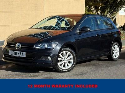 Used VW Polo SE 95 HP (69 kW) 2018 Black Hatchback