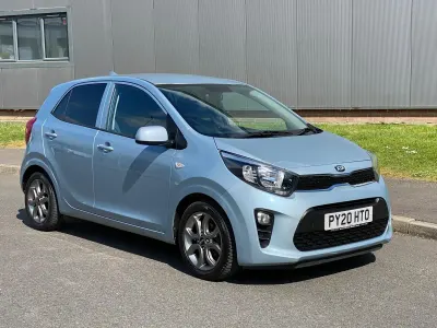 Used Kia Picanto 66 HP (48 kW) 2020 Blue Hatchback