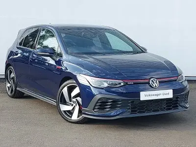 Used VW Golf VII GTI Clubsport 300 HP (220 kW) 2021 Blue Hatchback