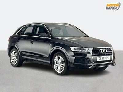 Black Used 2018 Audi Q3 S-Line SUV | £15,895 (Fair price)