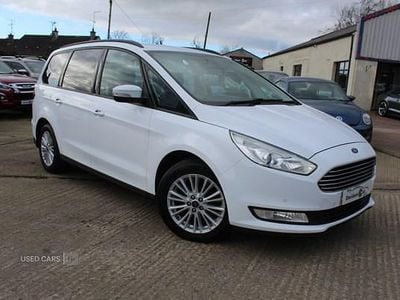 Used Ford Galaxy Zetec 150 HP (110 kW) 2018 White MPV