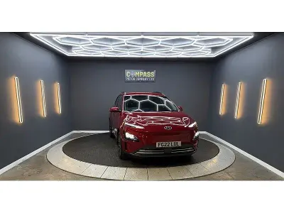 Used Hyundai Kona Premium 63 kW (87 HP) 2022 Pulse red SUV