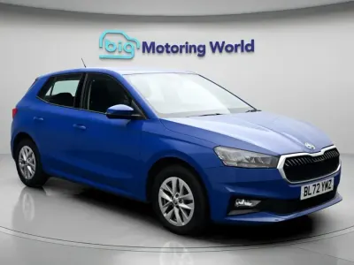 Used Skoda Fabia Comfort 110 HP (80 kW) 2023 Blue Hatchback