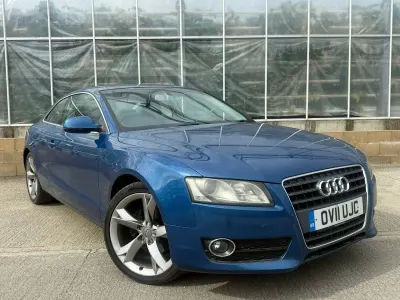 Used Audi A5 Sport 160 HP (117 kW) 2011 Blue Coupe