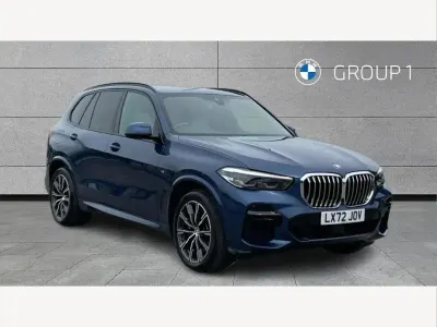 Used BMW X5 M Sport 286 HP (210 kW) 2022 Blue SUV