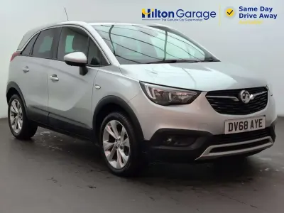 Used Vauxhall Crossland X S 110 HP (80 kW) 2019 Silver SUV